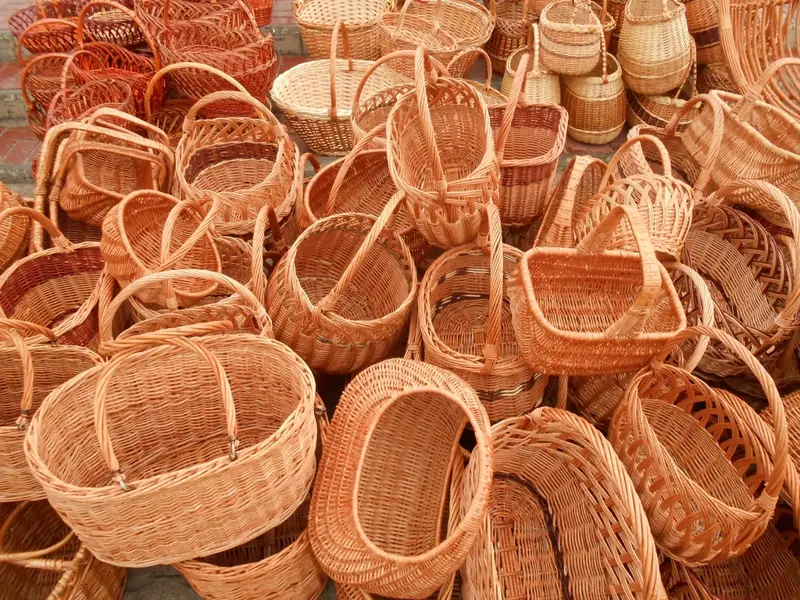 Free wicker baskets photo